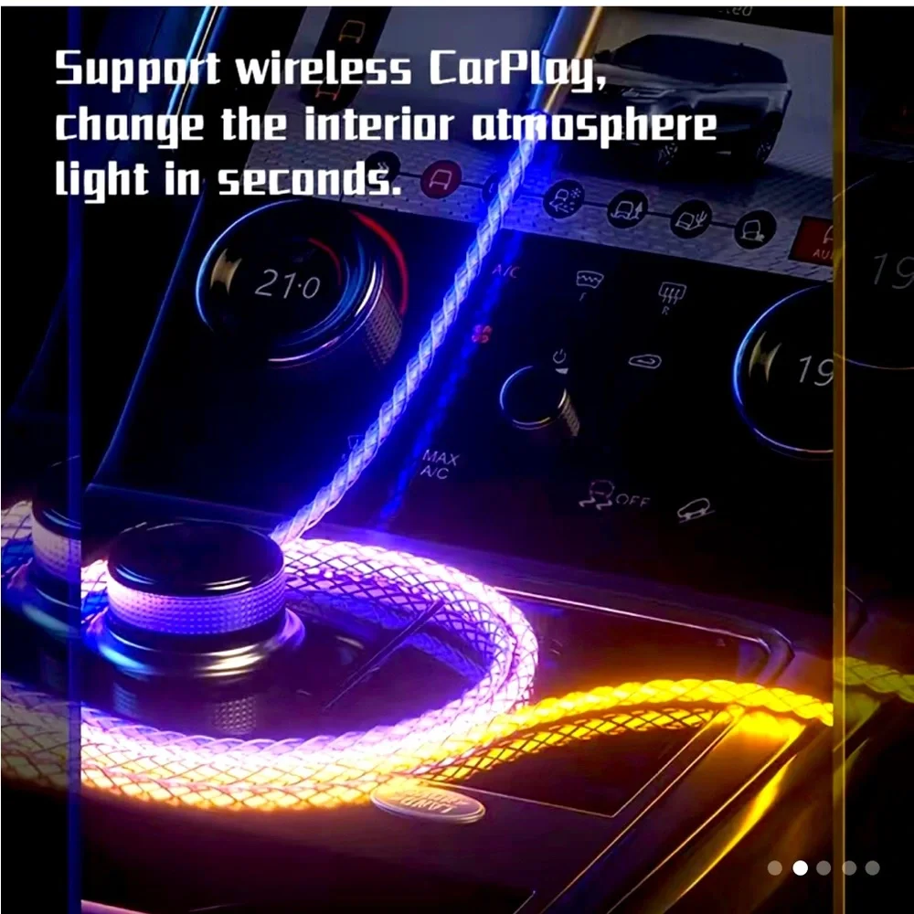 LED charging cable